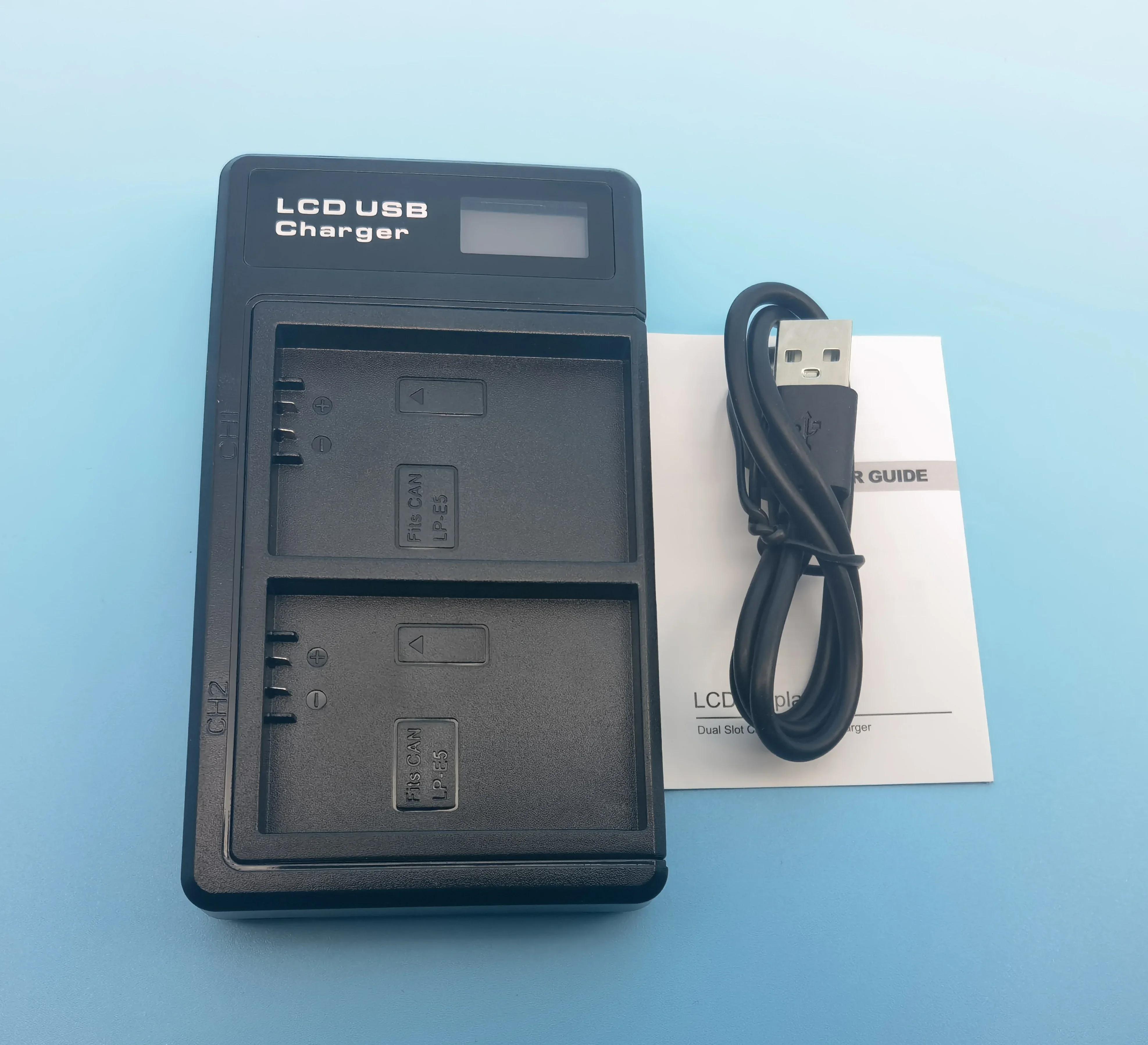 LP-E5 LPE5 LP E5 LCD USB ͸ , ĳ EOS 450D 500D 1000D Kiss X3 Kiss F Rebel Xsi 4.7 Kiss X2 T3 T5